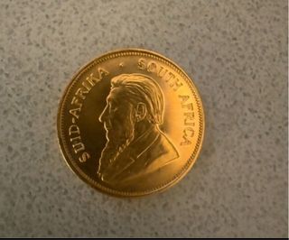 onza de inversión Krugerrand.