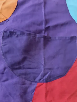 Delantal multicolor para niños