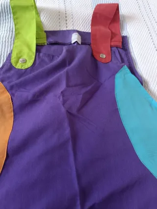 Delantal multicolor para niños