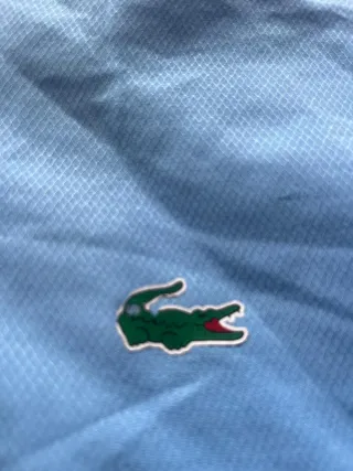 Chaqueta Sudadera Azul Lacoste Vintage Talla M