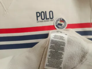 Sudadera Polo Ralph Lauren Blanca