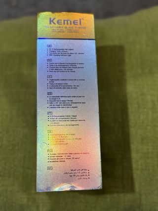 Recortadora de pelo Kemei profesional