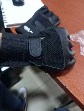 Guantes Gym Geo Negros