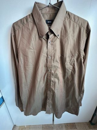 Camicia Hugo Boss marrone