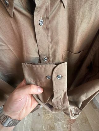 Camicia Hugo Boss marrone