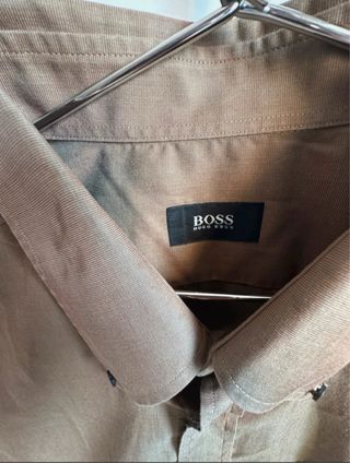 Camicia Hugo Boss marrone