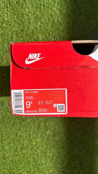 Nike P-6000 Plata y Blanco
