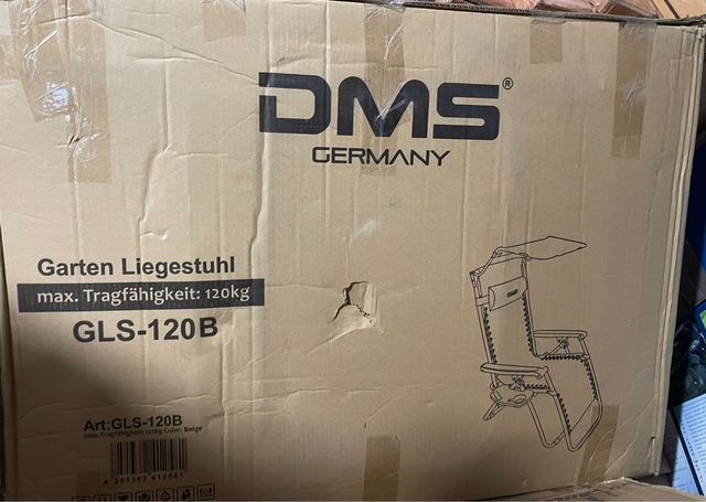 Tumbona DMS GLS-120B Beige