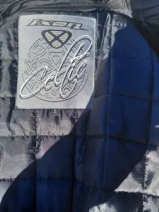 Chaqueta de cuero IXON para moto