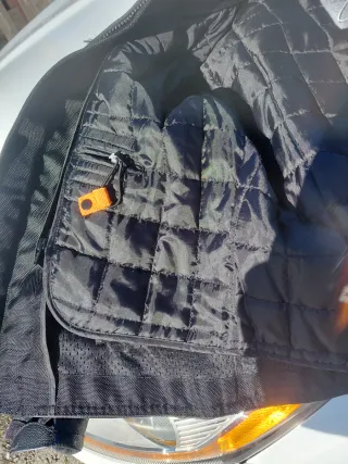 Chaqueta de cuero IXON para moto