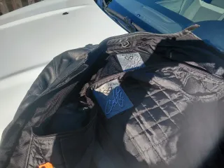 Chaqueta de cuero IXON para moto