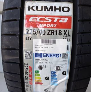 Bmw 1148592 neumático 225/40/18 92y serie 1 lim.