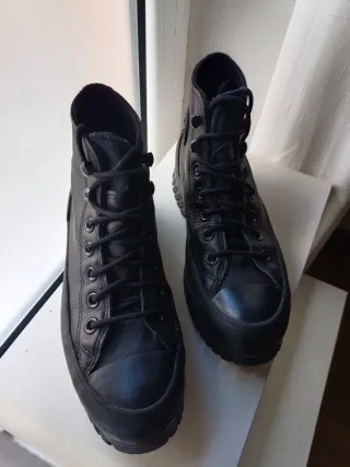 Botas Converse Piel Impermeables Talla 35