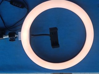 Lampada ad anello LED con supporto telefono