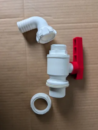 Válvula de vaciado 30cm
