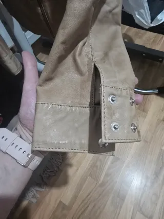 Cazadora Piel GERRY URBAN Beige