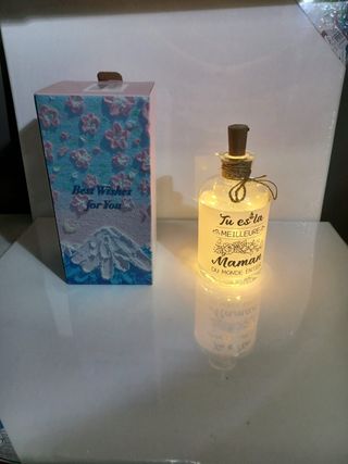 Botella Decorativa Mejor Mamá