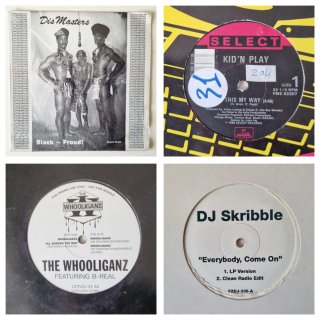 Lote 14 vinilos hip-hop