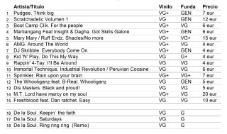 Lote vinilos hip-hop
