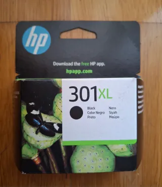 HP 301XL Cartucho Tinta Negro