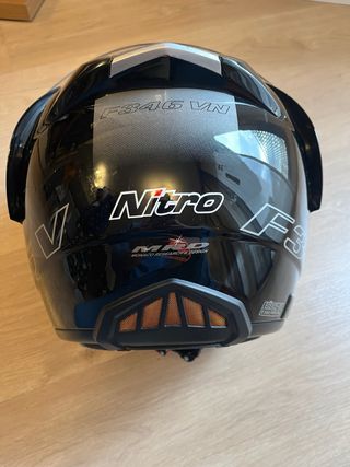 Casco Moto Modular Nitro F346V