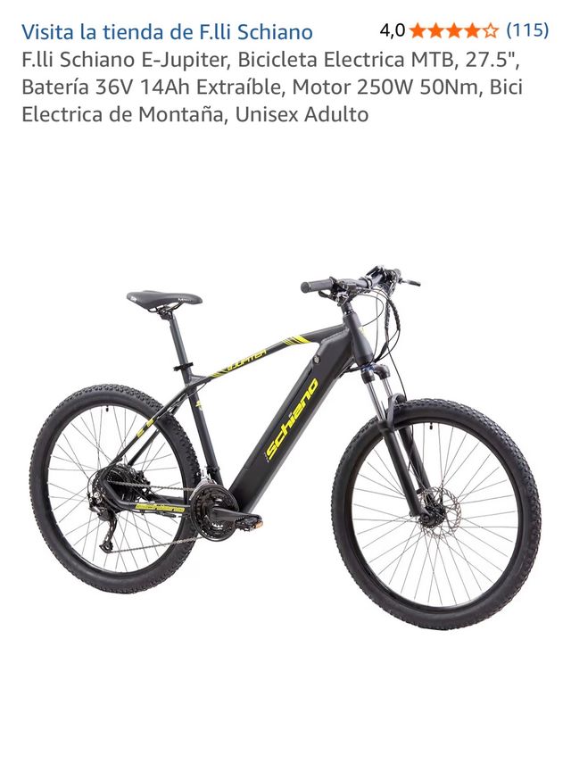 Bicicleta Eléctrica F.lli Schiano E-Jupiter