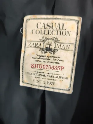 Americana Zara Man Pana Negra