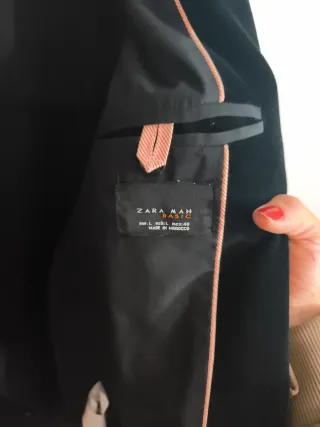 Americana Zara Man Pana Negra