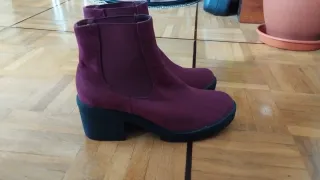 Botines Maripaz Burdeos Tacon