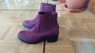 Botines Maripaz Burdeos Tacon