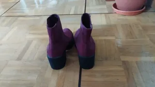 Botines Maripaz Burdeos Tacon