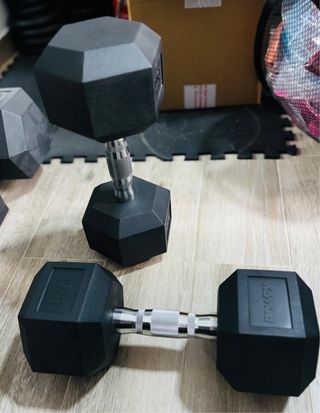 Manubri Esagonali 15 kg (Coppia)