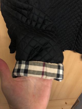 Chaqueta IREN acolchada cuadros T:38/40