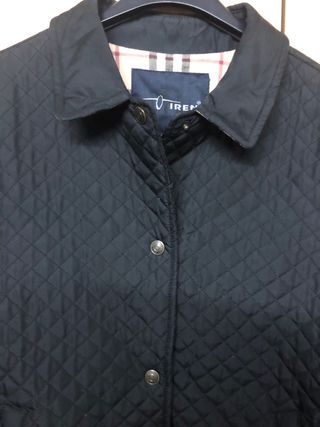 Chaqueta IREN acolchada cuadros T:38/40