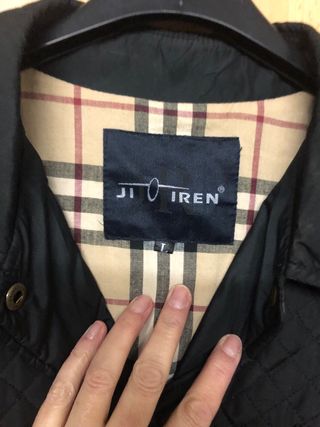 Chaqueta IREN acolchada cuadros T:38/40