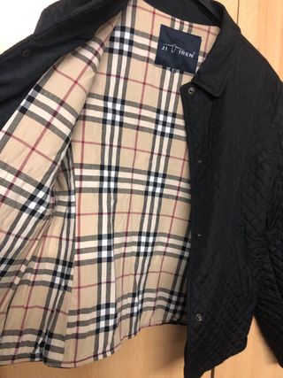 Chaqueta IREN acolchada cuadros T:38/40