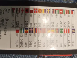 Vaqueros pitillo talla 30/32