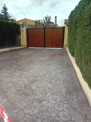 Hormigón Impreso en Murcia y Alicante