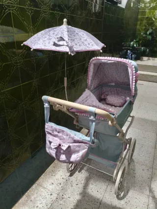 Carro de muñecas DeCuevas Reborn plegable