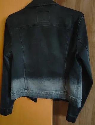 Cazadora vaquera ONLY negra mujer