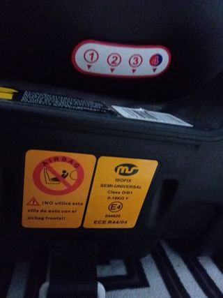 Silla coche 360 con Isofix