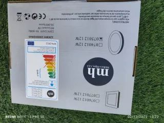 Placa LED Empotrable. Downlight