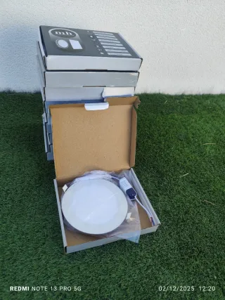 Placa LED Empotrable. Downlight