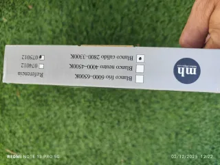 Placa LED Empotrable. Downlight