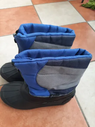 Doposci blu e neri con zip