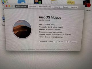 Impresionante iMac Apple Plata