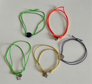 Lote 6 pulseras Aristocrazy plata 925