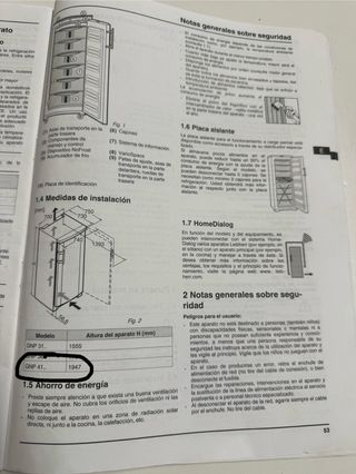 Congelador vertical Liebherr