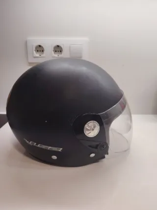 Casco Moto Negro Adulto Talla L52