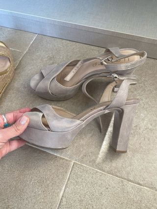 Sandalías tacón Unisa fiesta